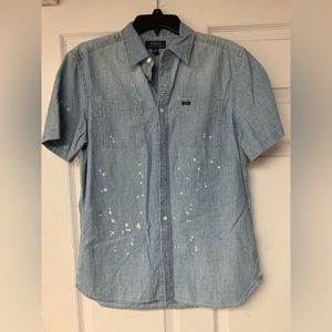 Ralph Lauren POLO boys denim button down shirt (Boys)